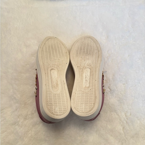 Dolce & Gabbana Pink Leather Sneakers - size 37.5 - Picture 9 of 9